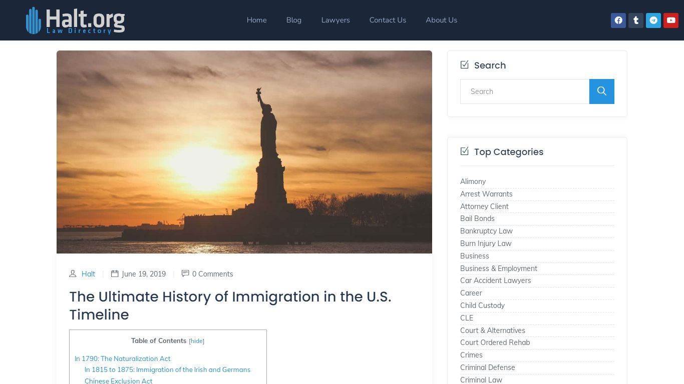 The Ultimate History of Immigration in the U.S. Timeline